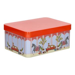 Caja para Bolsitas de Té Metálico 17,5x13x7,5 cm