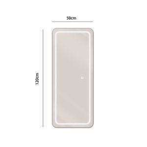 Espejo LED 120cm Orange