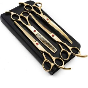 Set de tijeras para perros PURPLE DRAGON 8 pulgadas