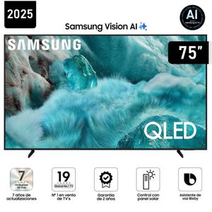 Televisor SAMSUNG QLED 75 UHD 4K Vision AI Smart TV QN75Q7FAAGXPE