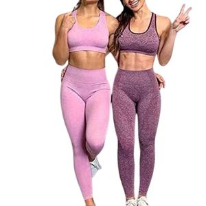 ROPA CONJUNTO LEGGINS Y TOP DEPORTIVO PARA DAMAS CORAL