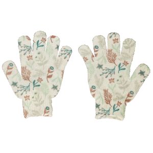 Set 2 Guantes Exfoliantes con Diseño