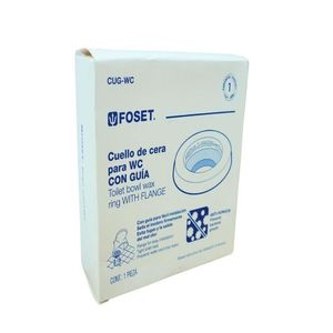 Anillo de cera con guia para inodoros