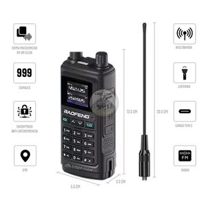 Radio Baofeng UV17-PRO 8W Escanea frecuencia walkie