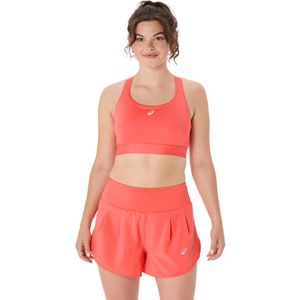 Top ASICS Road Compression Bra Coral Reef Mujer