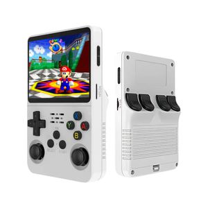 Consola de Videojuegos Portátil R36S Blanco Regalo Estuche