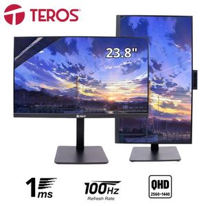 Monitor corporativo TEROS TE-2416CS QHD IPS 100Hz HDMI DP