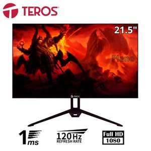 Monitor plano TEROS TE-2415S 238 FHD IPS 120Hz 1ms HDMI DP PARLANTES