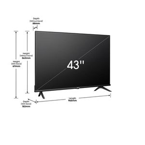 TELEVISOR HISENSE 43 FHD SMART TV 43A4K