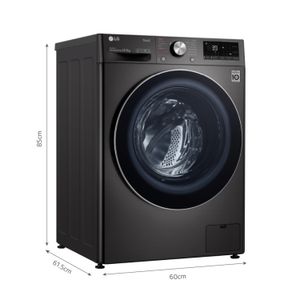 Lavaseca LG WD14BVC2S6C 14/8 Kg Negro Acero