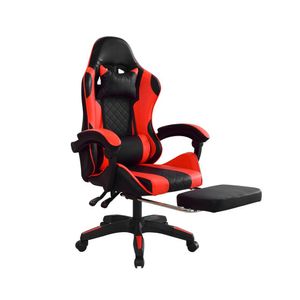 Silla Gamer Byd Reposapies Negro-Rojo Ofideas