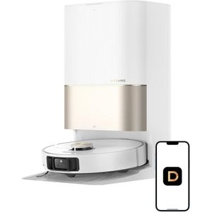 Dreame X40 Ultra robot aspirador con mopa elevable color blanco