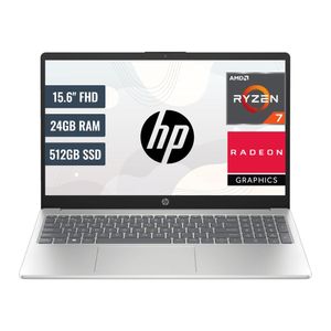 Laptop HP 15FC0012LA AMD Ryzen 7 7730U 24GB RAM 512GB SSD 15.6 FHD FreeDos 802N1LA24