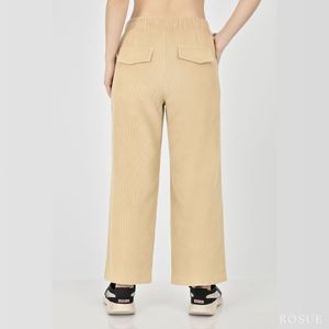 Pantalón Corduroy Mujer Palazzo