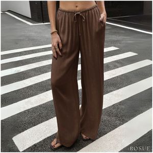 Pantalón Holgado Fresco Mujer Viena