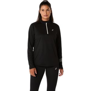 Polo ASICS Asics Icon 1/2 Zip Ls Top Performance Black Mujer