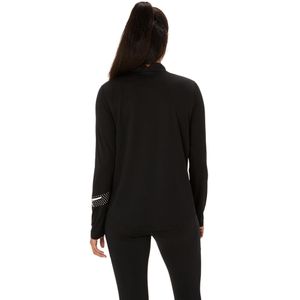 Polo ASICS Asics Icon 1/2 Zip Ls Top Performance Black Mujer
