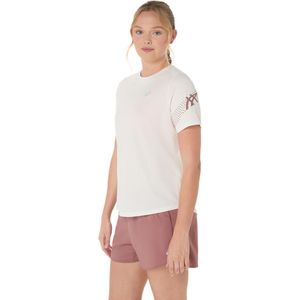 Polo ASICS Icon SS Top Cream Mujer