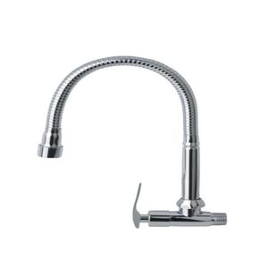 Llave Caño corrugado flexible para pared cocina