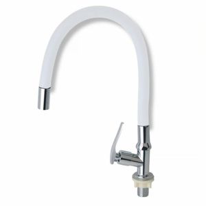 Llave de Lavadero Flexible blanco