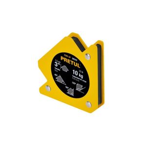 Escuadra magnética 3" para soldar, capacidad 20 kg, PRETUL truper