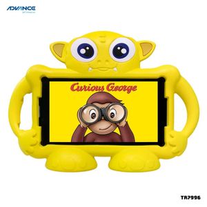 TABLET PARA NIÑOS ADVANCE PRIME 7 PULGADAS 2GB RAM 32GB ROM - TR7996 + CASE MONSTER AMARILLO