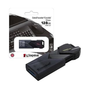 MEMORIA KINGSTON USB 3.2 128GB DATA TRAVELER EXODIA ONYX