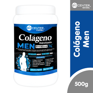 Colágeno Men Biocenter Natural x 500 G