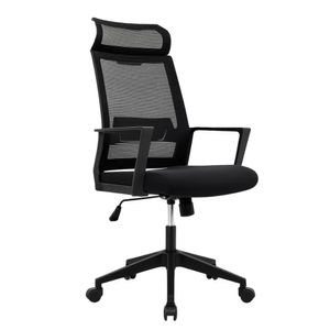 SILLA DE OFICINA EJECUTIVA ERGONÓMICA DUSTER CC NEGRO