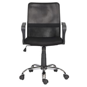 SILLA DE OFICINA EJECUTIVA ERGONÓMICA DUBAI NEGRO