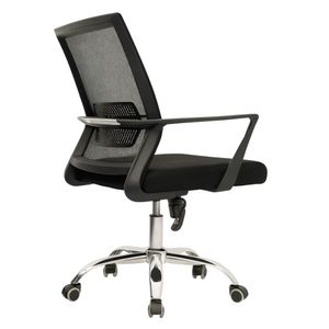 SILLA DE OFICINA EJECUTIVA ERGONÓMICA LYN NEGRO