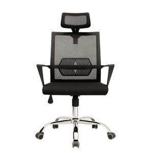 SILLA DE OFICINA EJECUTIVA ERGONÓMICA LYN CC NEGRO