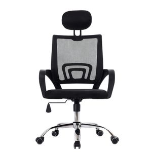 SILLA DE OFICINA EJECUTIVA ERGONÓMICA ATLANTIS CC NEGRO