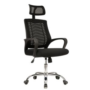 SILLA DE OFICINA EJECUTIVA ERGONÓMICA LIFAN CC NEGRO