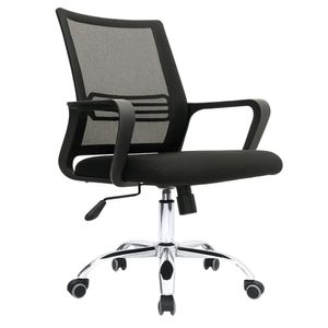 SILLA DE OFICINA EJECUTIVA ERGONÓMICA MOBI NEGRO