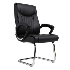 SILLA DE OFICINA GERENCIAL FIJA ERGONÓMICA - VERA NEGRO