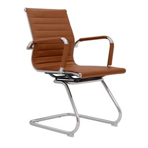 SILLA DE OFICINA GERENCIAL FIJA ERGONÓMICA - BOSS MARRÓN