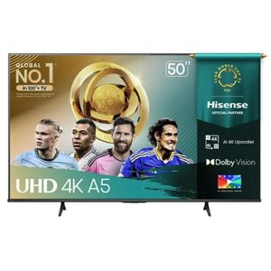 Televisor Hisense Led 50 Smart UHD 4K VIDAA 50A5NV 2025