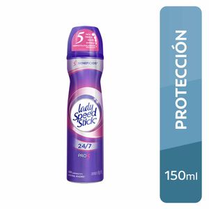 Desodorante Aerosol para Mujer LADY SPEED STICKPro 5 en 1 Frasco 150ml