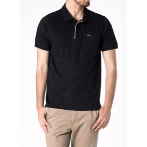 Polo Box Jersey Sanforizado M/C Regular Fit Kenix Negro L