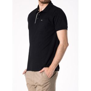 Polo Box Jersey Sanforizado M/C Regular Fit Kenix Negro L