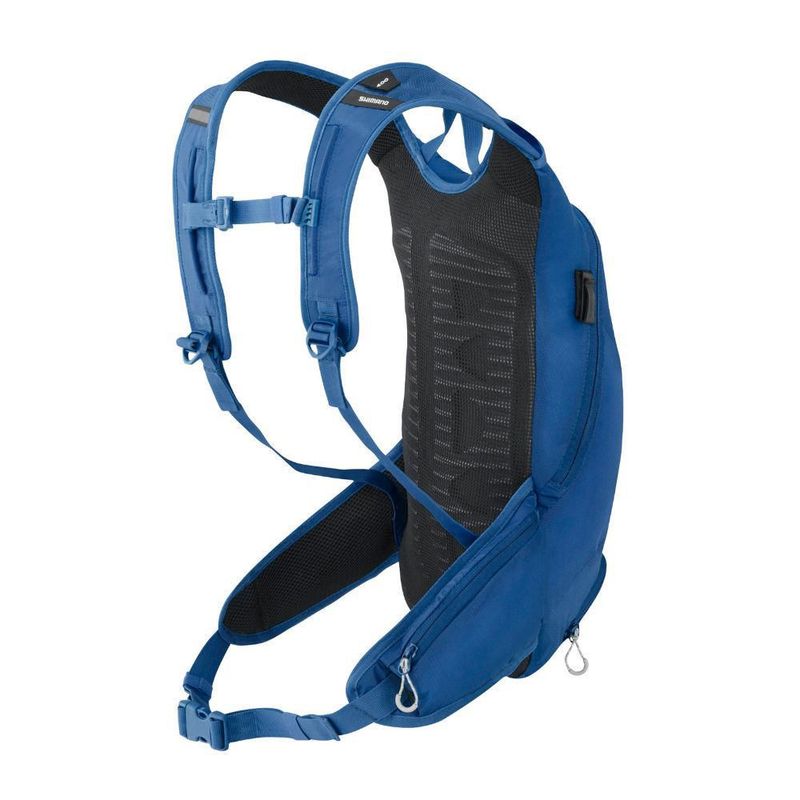 Mochila Shimano Rokko 8 Azul con Hidratacion Real Plaza