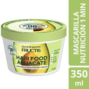 Mascarilla Nutritiva  FRUCTIS Hair Food de Palta Frasco 350ml