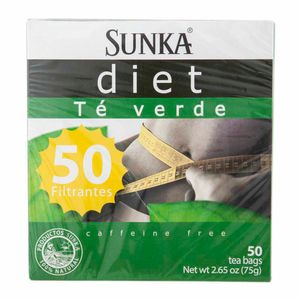 Infusiones SUNKA Té Verde Diet Caja 50un