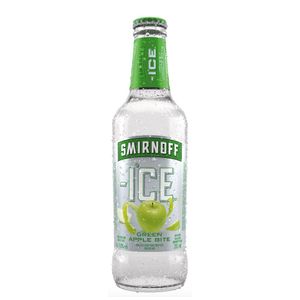 Vodka SMIRNOFF Ice Green Apple Listo para Tomar Botella 355ml