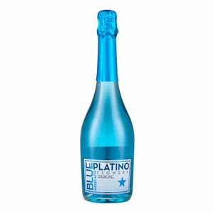 Espumante PLATINO FLOWERY Blue Moscato Botella 700ml