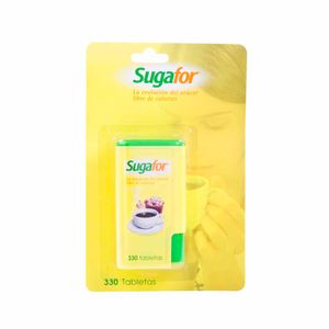 Endulzante SUGAFOR Dispensador 330 Tabletas