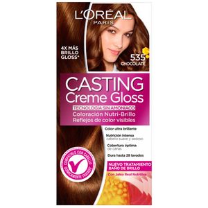 Tinte para Cabello CASTING Creme Gloss 535 Chocolate Caja 1un