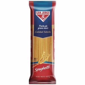 Fideos Spaghetti SAN JORGE Bolsa 250g