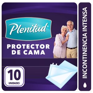 Protector para Cama PLENITUD Incontinencia Leve Paquete 10un